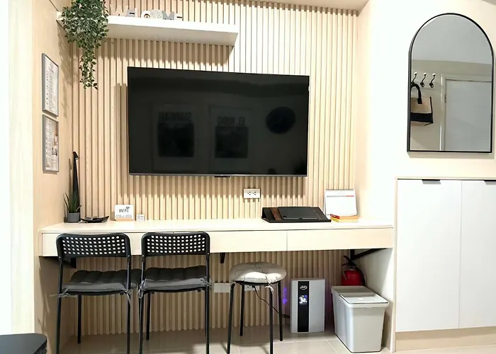 Appartement Modern Makati Premium 1 Bedroom At Jazz Residences *