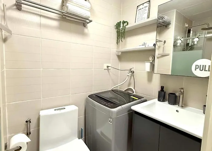 Appartement Modern Makati Premium 1 Bedroom At Jazz Residences *