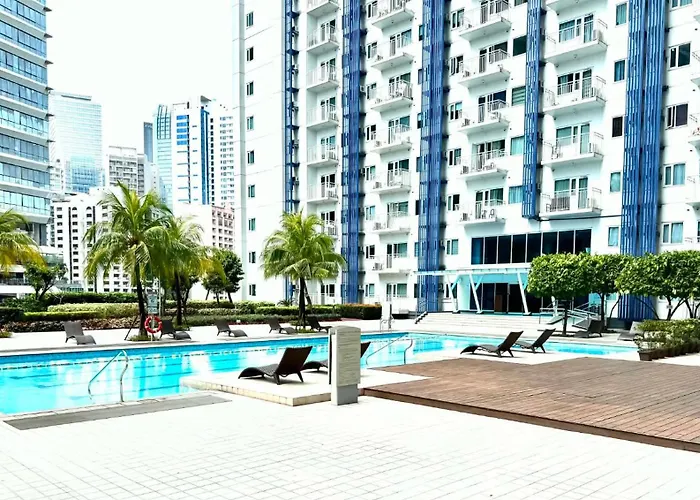 Modern Makati Premium 1 Bedroom At Jazz Residences Appartement